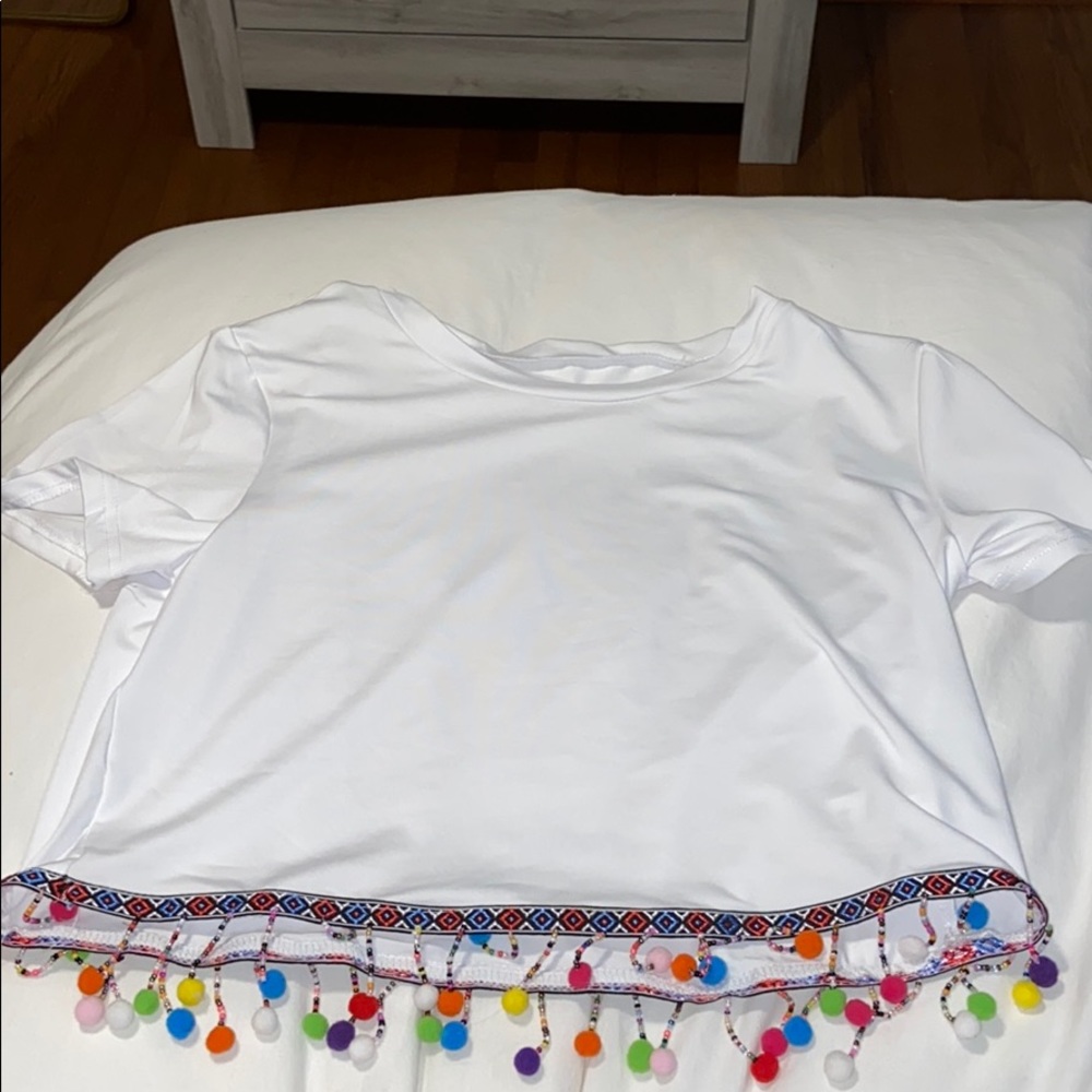 white top
